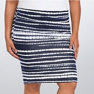 Tie Die Foldover Skirt